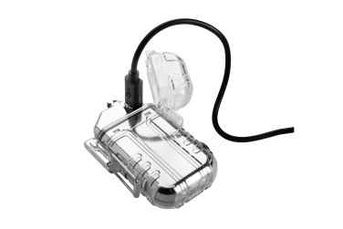 Logo trade promotional merchandise photo of: Electrical lighter CALBUCO Schwarzwolf