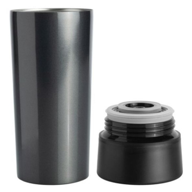 Logotrade promotional giveaway picture of: Thermo mug ARANSOL 300 ml Schwarzwolf