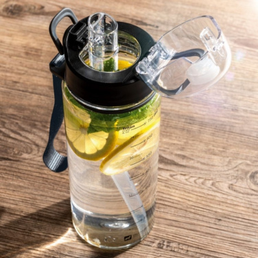 Logotrade promotional giveaway picture of: Drinking bottle SEYHAN 900 ml Schwarzwolf