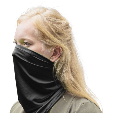 Logo trade advertising products image of: Multifunctional bandana JERRY Schwarzwolf