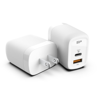 Logo trade promotional merchandise image of: SILICON POWER fast charger QM25