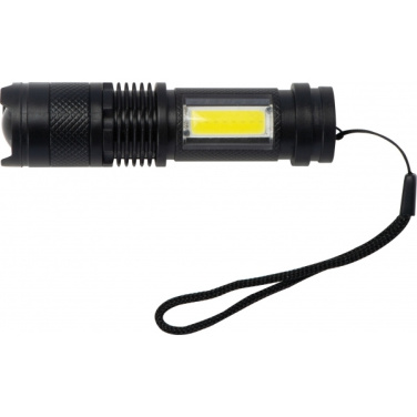 Logo trade promotional giveaways picture of: Rechargeable flashlight AARHUS