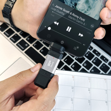 Logotrade promotional giveaway image of: Pendrive Silicon Power Mobile - C51 3.2, 64GB