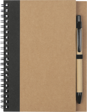Logo trade promotional giveaways picture of: Spiral notebook Ravenna
