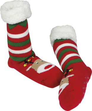 Logo trade promotional items image of: Christmas socks Lund
