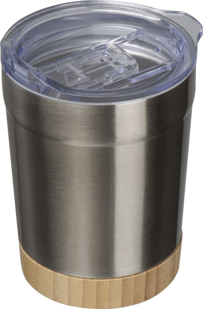 Logo trade business gift photo of: Recycled steel cup Turin