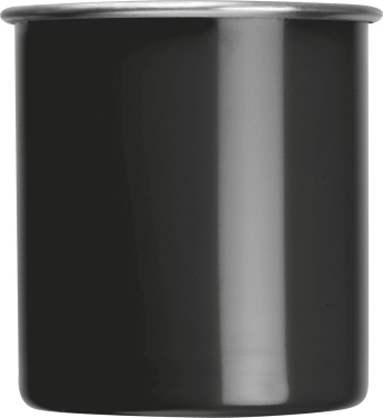 Logo trade promotional items image of: Steel cup Trezzo