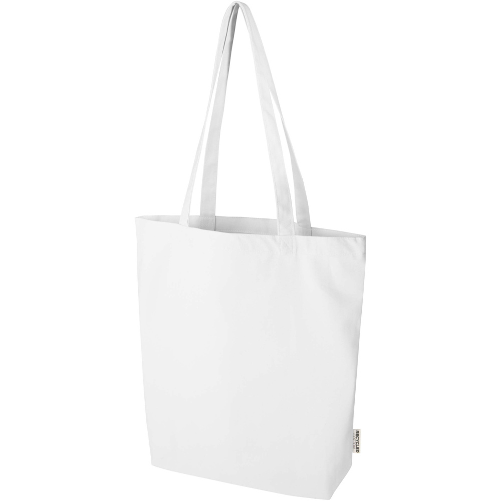 Logo trade promotional items image of: Florida 270 g/m² GRS recycled tote bag 10L