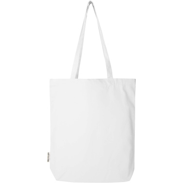 Logo trade promotional gifts picture of: Florida 270 g/m² GRS recycled tote bag 10L