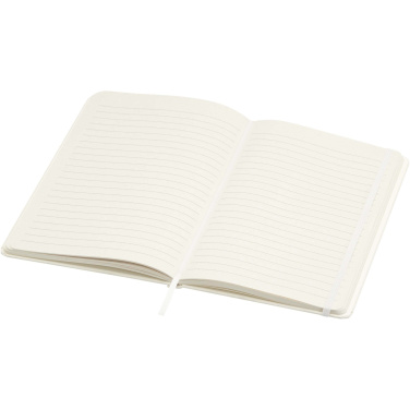 Logo trade promotional gifts picture of: Bass A5 recycled hard cover notebook with lined pages