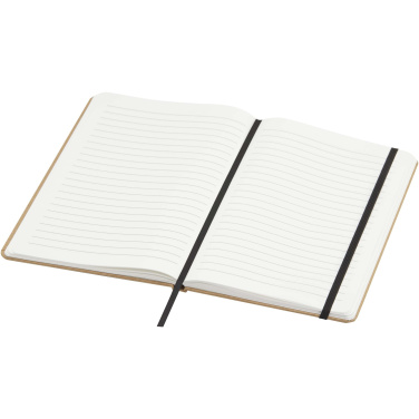 Logo trade corporate gifts picture of: Holm A5 stone paper hard cover notebook with lined pages