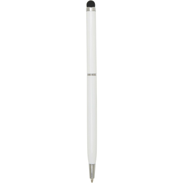 Logo trade business gifts image of: Ore aluminium ballpoint pen with stylus