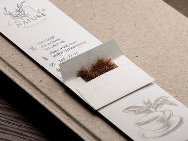 Logo trade promotional giveaway photo of: Recycled Tea Notebook 209734000