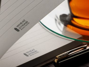 Logotrade promotional product image of: Recycled Coffee Notebook 209733900