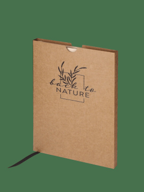 Logo trade advertising products image of: Recycled Coffee Notebook 209733900