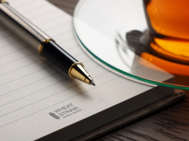 Logo trade promotional merchandise photo of: Recycled Banana Notebook 209734200