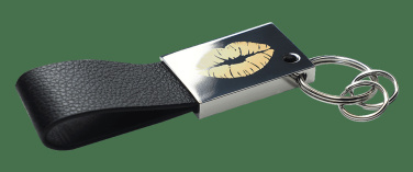 Logo trade corporate gifts image of: Keyring 90909500