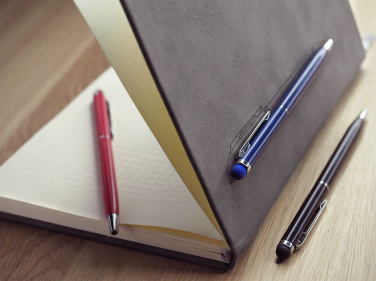 Logo trade promotional product photo of: Magnetic notebook with a pen 124715100