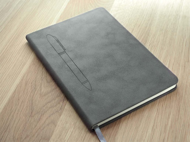 Logo trade promotional merchandise photo of: Magnetic notebook with a pen 124715100