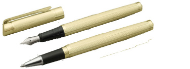 Logo trade promotional gifts image of: MACBETH pen set 98203600