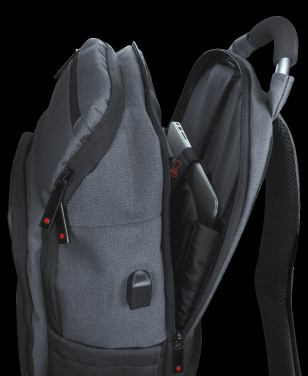 Logo trade promotional products image of: Laptop backpack 123815000