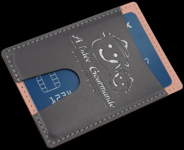 Logo trade promotional merchandise photo of: Credit card holder 544119