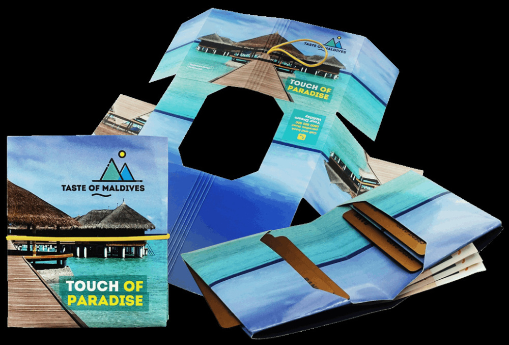 Logo trade promotional giveaways image of: Origami wallet 998117