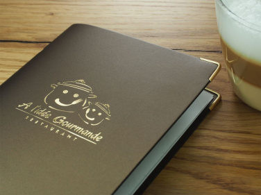 Logo trade promotional giveaways image of: Menu cover Ambiente 1182094