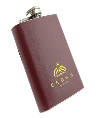 Logo trade promotional merchandise image of: Hip flask 426119