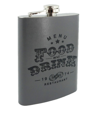 Logo trade promotional merchandise picture of: Hip flask 425119