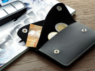 Logo trade business gifts image of: Wallet 537157