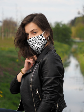 Logotrade promotional merchandise picture of: VENUS PRO cotton face mask with a pocket an HEPA filter 1378165