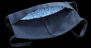 Logo trade advertising products image of: VENUS PRO cotton face mask with a pocket an HEPA filter 1378165