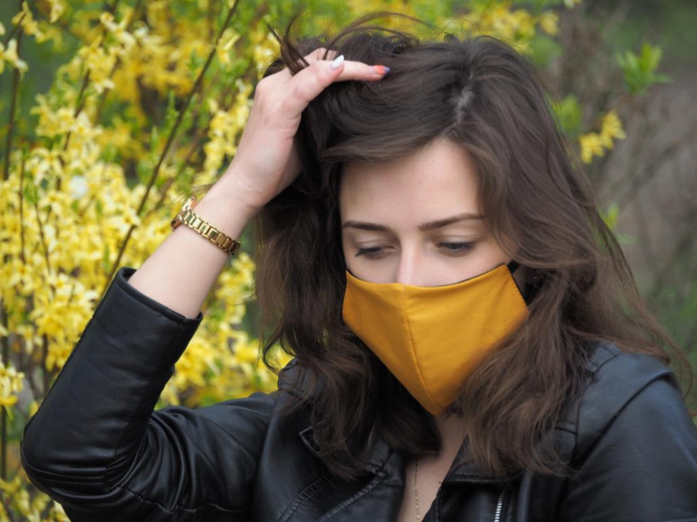 Logo trade advertising products picture of: VENUS cotton face mask 1377165