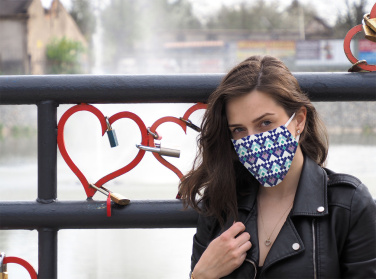 Logo trade promotional products picture of: VENUS cotton face mask 1377165