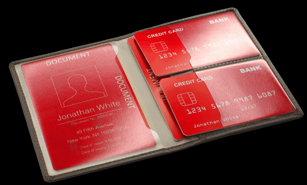 Logotrade promotional giveaway picture of: RFID document wallet 611131