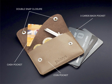 Logo trade business gift photo of: Wallet 537131