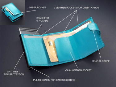 Logo trade corporate gift photo of: RFID wallet 1237131