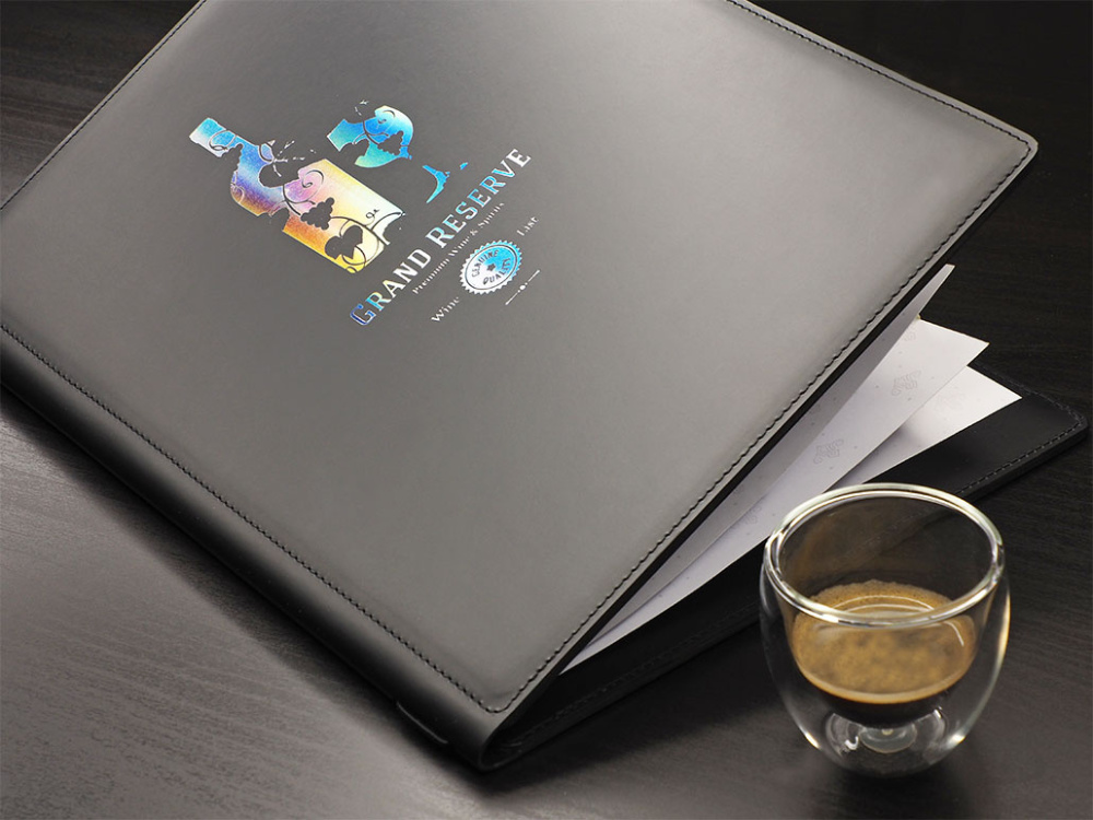 Logo trade promotional merchandise picture of: Menu cover Fine Dining Pro 1220094