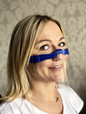 Logotrade corporate gift image of: HESTIA clear face shield-mask for mouth and nose 1452162