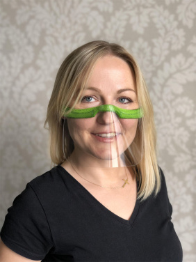 Logo trade promotional items picture of: KALIPSO clear face shield-mask for mouth and nose 1447162