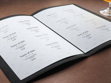 Logo trade corporate gifts picture of: Menu cover Ambiente 1178265
