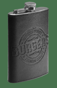 Logo trade promotional items image of: Hip flask 425113