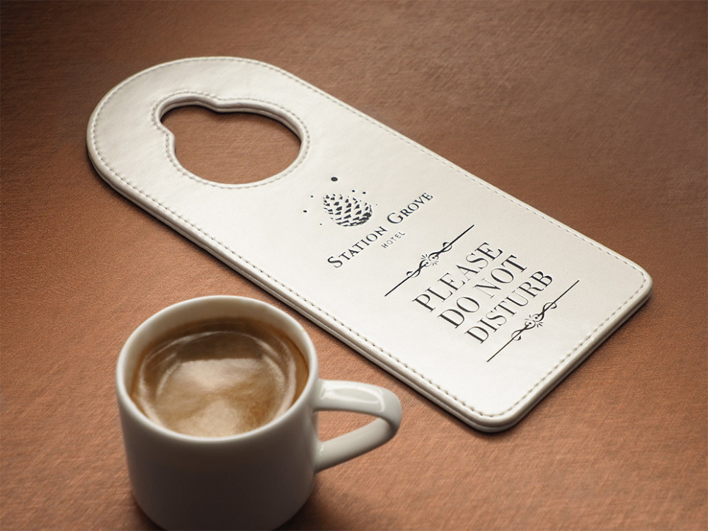 Logo trade promotional products picture of: DND door sign 1111119