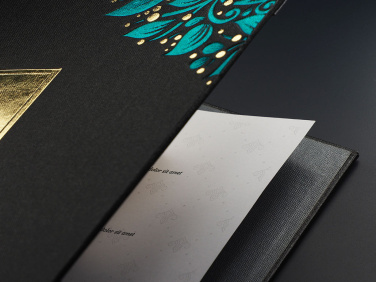 Logo trade promotional items image of: Menu cover 1681280