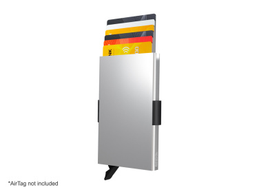 Logo trade business gift photo of: RFID credit card case with holder for AirTag 2163108