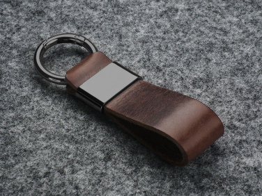 Logo trade business gifts image of: Keyring 1710141