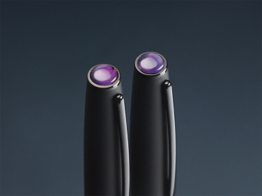 Logo trade promotional items image of: Amethyst Pen set  1288036