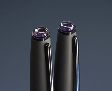 Logo trade promotional product photo of: Amethyst Pen set  1288036