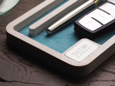 Logo trade advertising product photo of: Wooden desk organiser 1818121